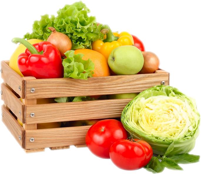 bodegón frutas y verduras